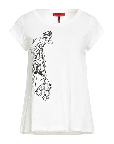 MAX&Co. T-shirt Beige 100% Cotton