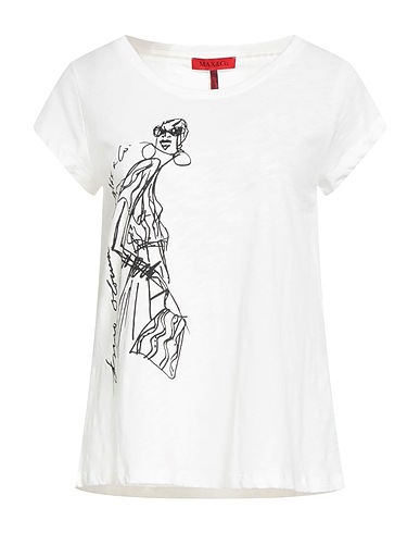 MAX&Co. x DURO OLOWU T-shirt White 100% Cotton