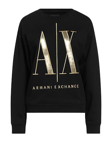 ARMANI EXCHANGE Sweatshirt Black 100% Cotton