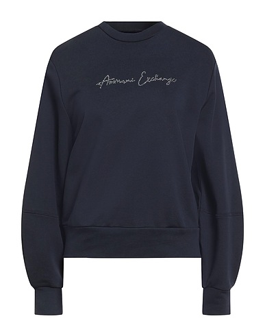 ARMANI EXCHANGE Sweatshirt Navy 87% Cotton, 13% Polyester