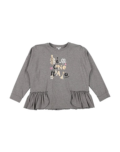 SIMONETTA T-shirt Grey 95% Cotton, 5% Elastane