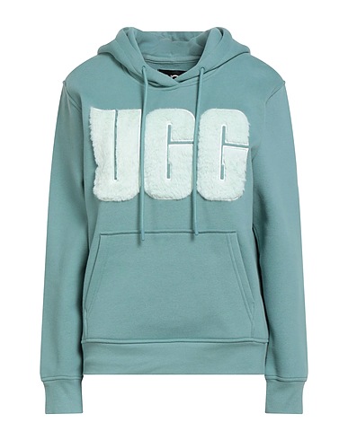 UGG Hooded sweatshirt Turquoise 55% Cotton, 45% Recycled polyester