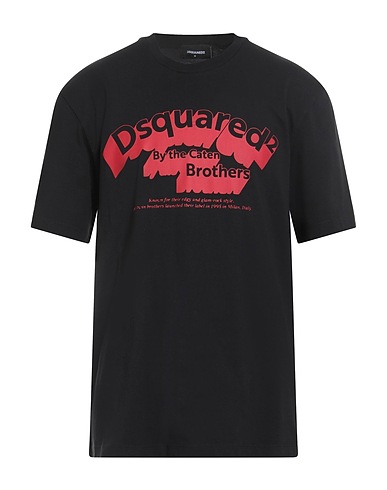 DSQUARED2 T-shirt Black 100% Cotton
