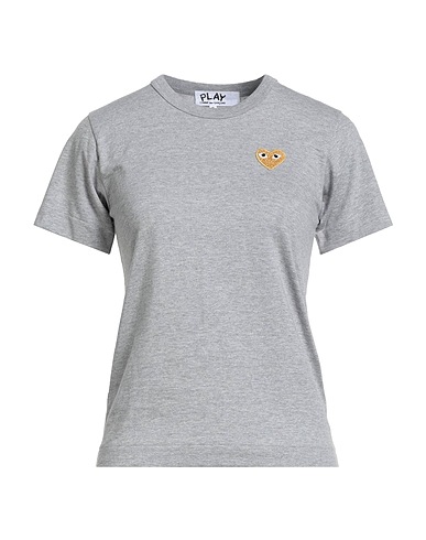 COMME des GARÇONS PLAY Basic T-Shirt Grey 100% Cotton