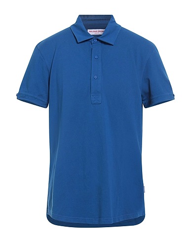 ORLEBAR BROWN Polo shirt Blue 100% Cotton