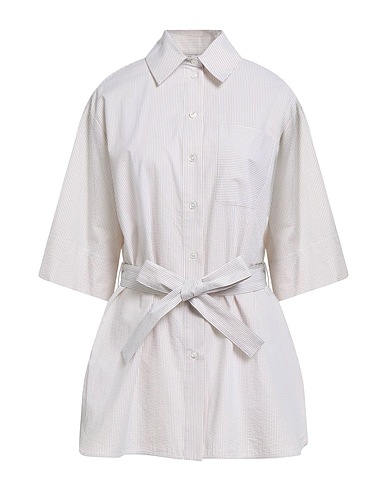 MAX MARA Striped shirt LEISURE Beige 100% Cotton