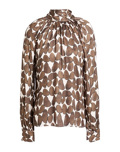 CAMICETTASNOB Top Khaki 100% Viscose