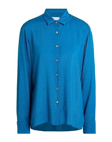 ROBERT FRIEDMAN Chemises et chemisiers de couleur unie 99% Viscose, 1% Polyamide