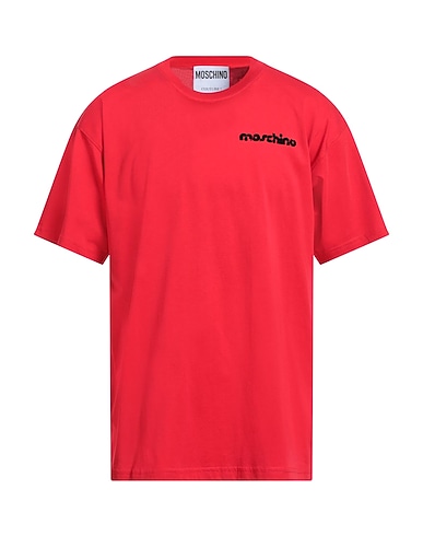 MOSCHINO T-shirt Red 100% Cotton
