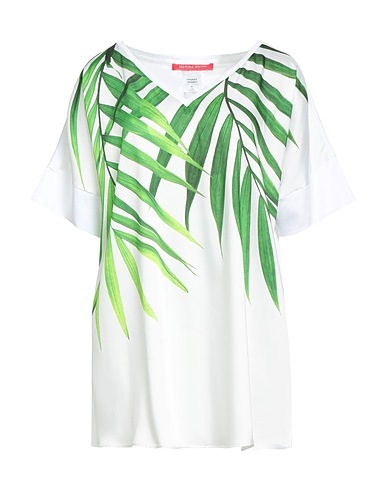 MARINA SPORT by MARINA RINALDI Top Weiß 100% Polyester, Baumwolle