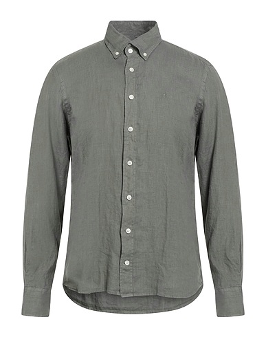 HACKETT Linen shirt Sage green 100% Linen