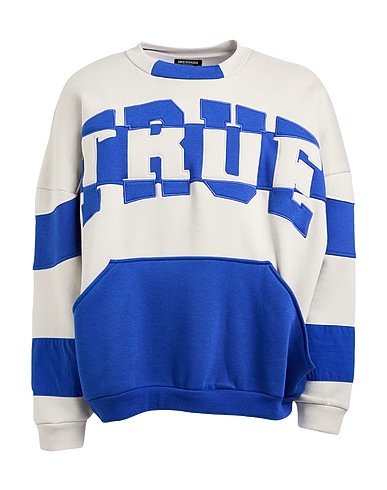 TRUE RELIGION Felpa Grigio chiaro 60% Cotone, 40% Poliestere