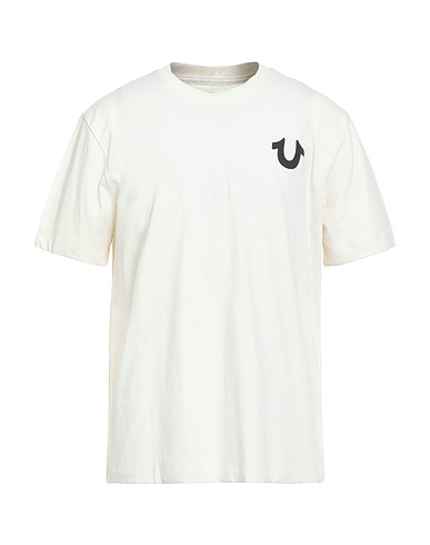 TRUE RELIGION T-shirt Ivory 100% Cotton
