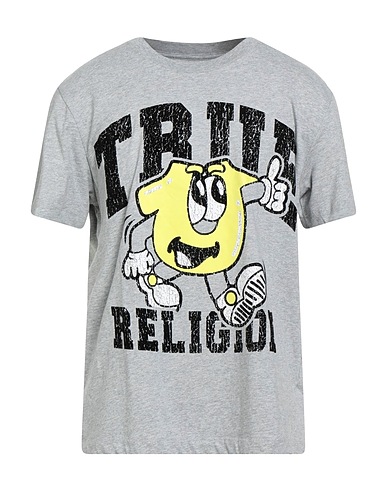 TRUE RELIGION T-shirt Gris 100% Coton