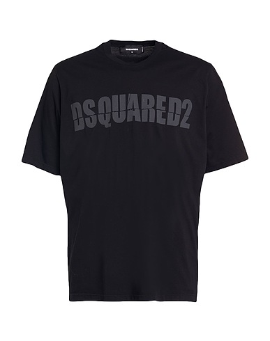DSQUARED2 T-shirt Nero 100% Cotone