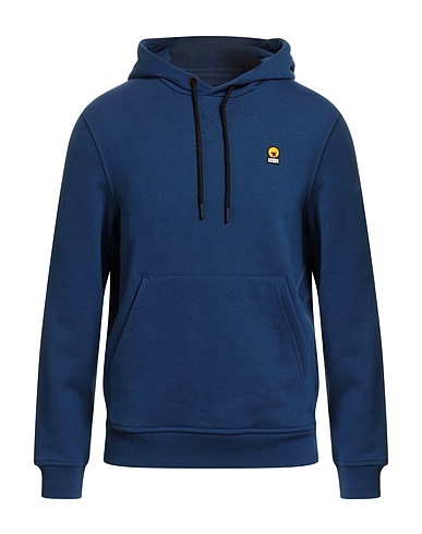 CIESSE PIUMINI Hooded track jacket  Blue 70% Cotton, 30% Polyester, Elastane