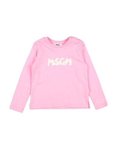 MSGM T-shirt Pink 100% Cotton