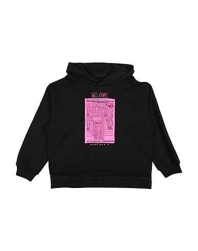 MM6 MAISON MARGIELA Felpa Nero 100% Cotone