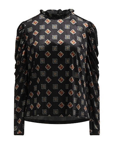 ANONYME DESIGNERS Top Black 93% Polyester, 7% Elastane