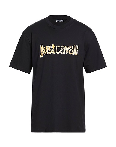 JUST CAVALLI T-shirt Black 100% Cotton