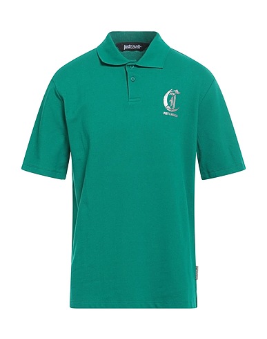JUST CAVALLI Polo Verde smeraldo 100% Cotone