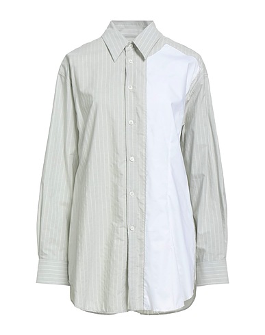 MM6 MAISON MARGIELA Striped shirt Grey 100% Cotton
