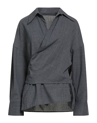 RÓHE Top Grey 55% Polyester, 45% Virgin Wool