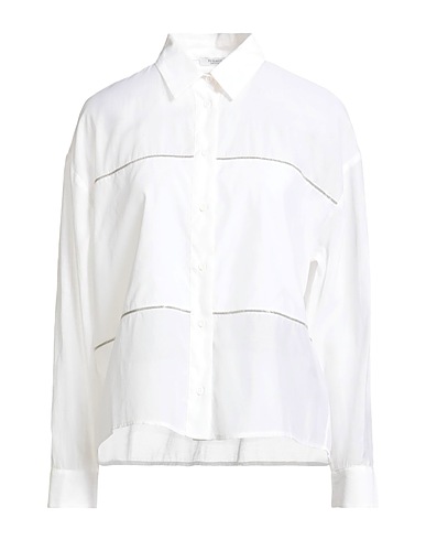 PESERICO Solid color shirts & blouses 67% Cotton, 33% Silk