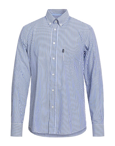 BARBOUR Striped shirt Navy blue 100% Cotton