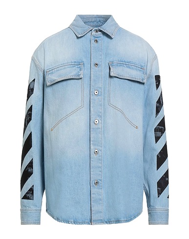 OFF-WHITE™ Jeanshemd 100% Baumwolle