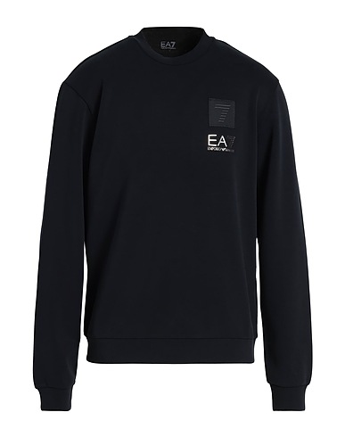 EA7 Sweatshirt Schwarz 46% Modal, 46% Polyester, 8% Elastan