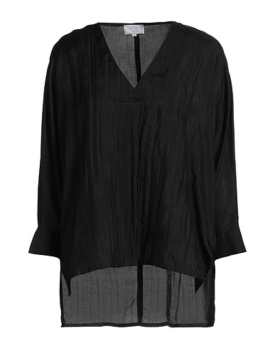 THE ROSE IBIZA Silk top Black 100% Silk