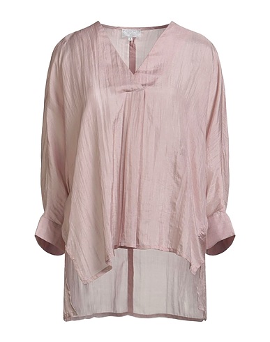 THE ROSE IBIZA Top Rosa chiaro 100% Seta