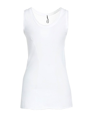 MASNADA Tank top White 100% Cotton