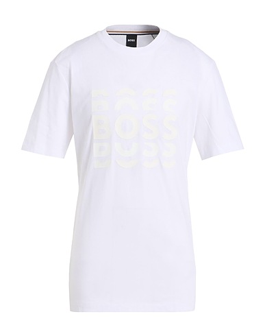 BOSS T-shirt White 100% Cotton