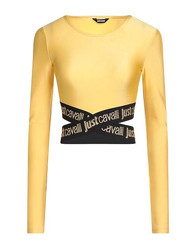 JUST CAVALLI Camiseta Amarillo 80% Poliamida, 20% Elastán