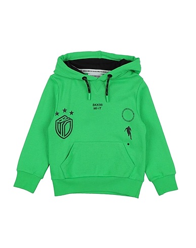 BIKKEMBERGS Sweatshirt Green 100% Cotton