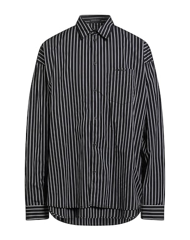 BALENCIAGA Striped shirt Black 100% Cotton