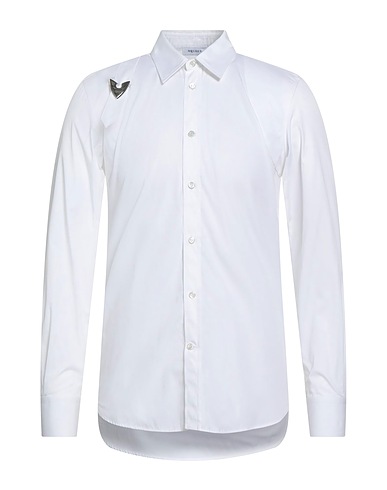 MCQUEEN Shirts White 100% Cotton