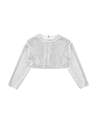 ELISABETTA FRANCHI Top LA MIA BAMBINA White 100% Polyester