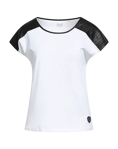 EA7 T-shirt 95% Coton, 5% Élasthanne