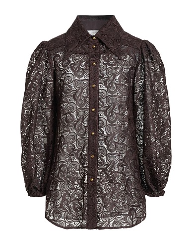 ZIMMERMANN Solid colour shirts & blouses 100% Polyester
