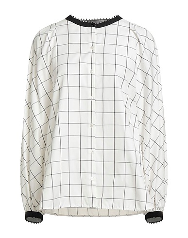 WEEKEND MAX MARA Checked shirt White 100% Cotton
