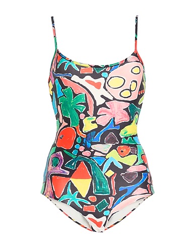 WEEKEND MAX MARA TOPWEAR PHANTASIE BY ARTHUR ARBESSER X WEEKEND MAX MARA Nero 80% Poliammide, 20% Elastan
