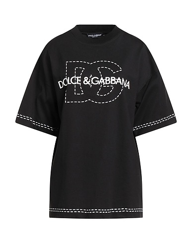 DOLCE&GABBANA T-shirt Black 100% Cotton