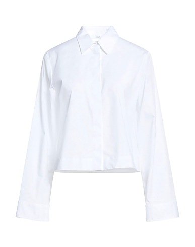 PESERICO Solid colour shirts & blouses EASY 97% Cotton, 3% Elastane