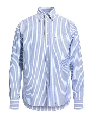VALENTINO GARAVANI Striped shirt Light blue 100% Cotton