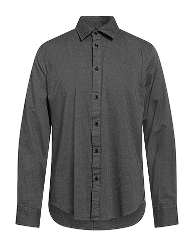 RAG & BONE Solid colour shirt 98% Cotton, 2% Elastane