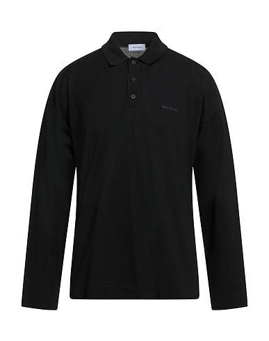 FERRAGAMO Polo shirt Black 100% Cotton