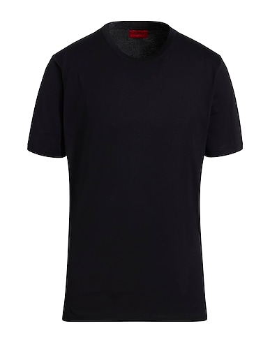 HUGO T-shirt Nero 100% Cotone